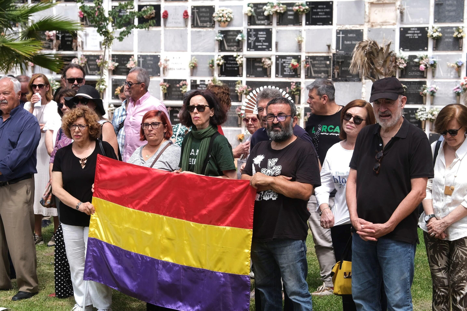 El homenaje a las víctimas del franquismo en Córdoba, en imágenes