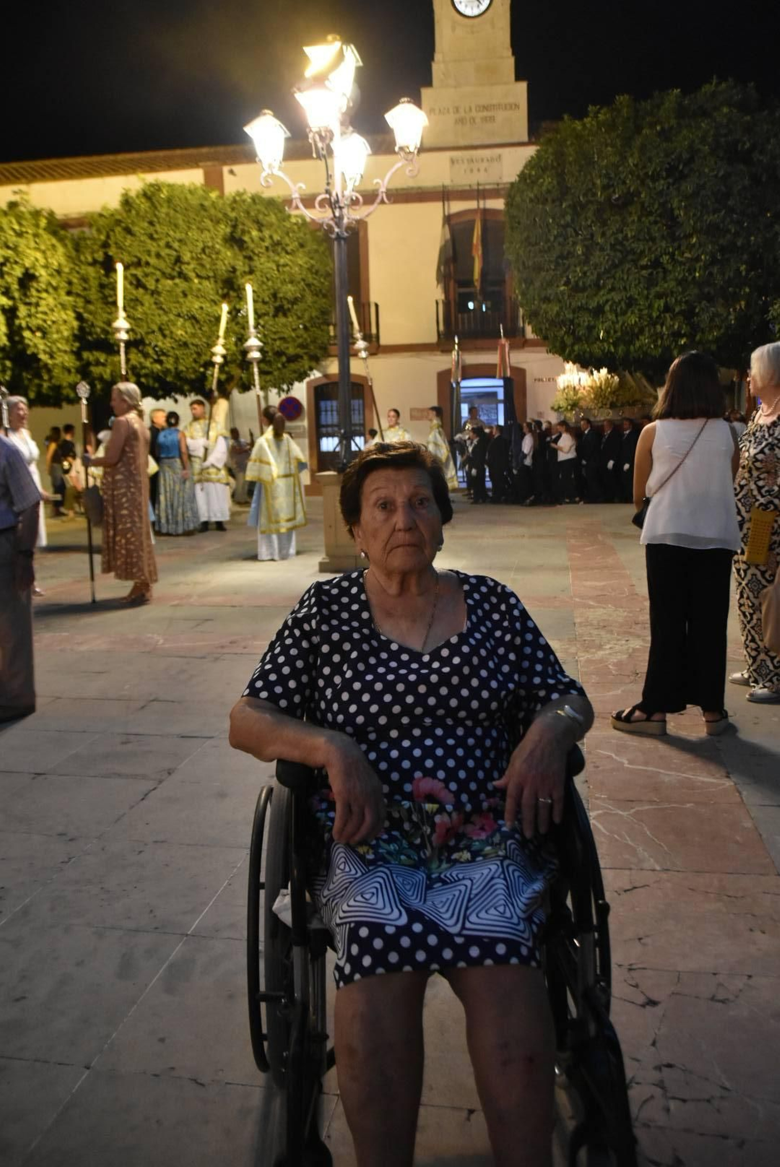 Procesión de la Virgen de la Estrella en Villa del Río.