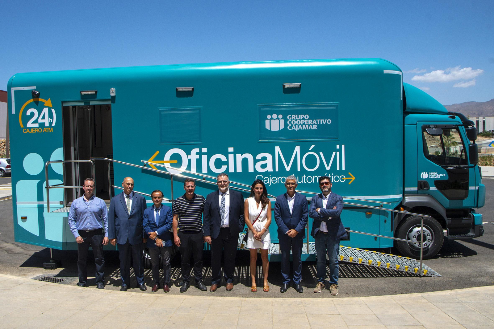 Presentación de la oficina móvil.