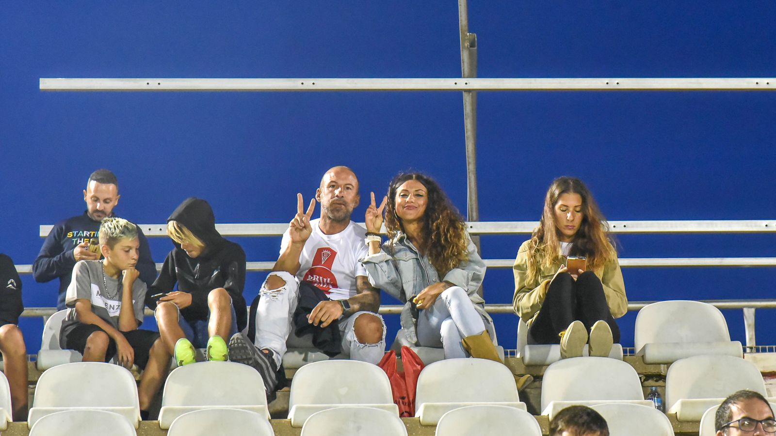 Las fotos del ambiente en el  Algeciras CF - San Fernando CD de la primera jornada.