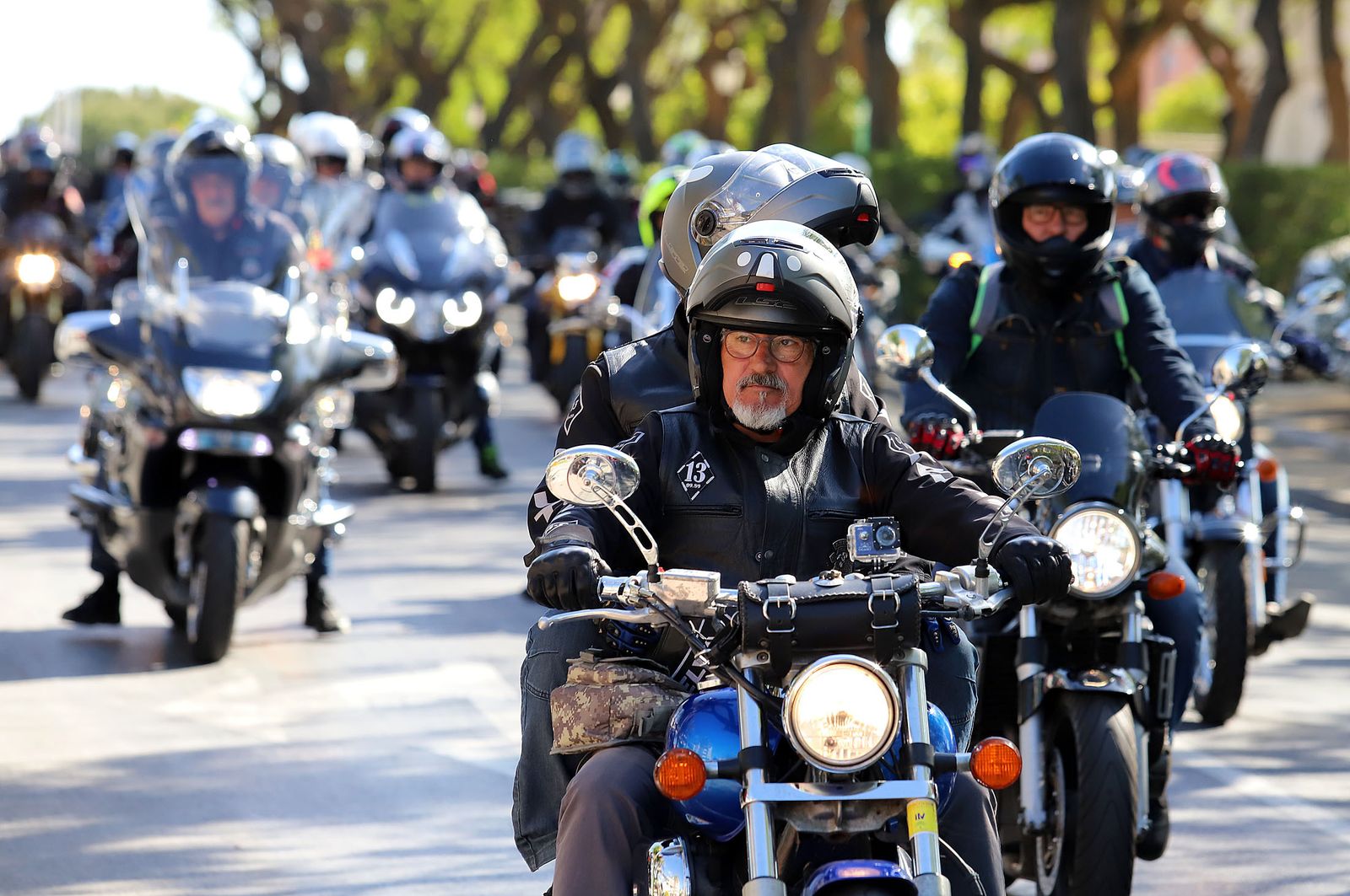 Imágenes de la III Ruta Moto-Solidaria organizada por CSIF