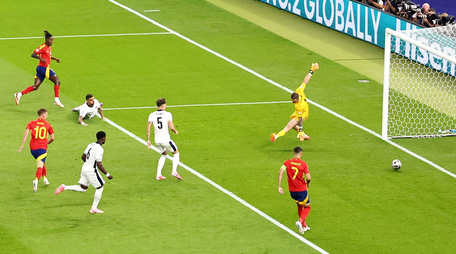 Las mejores fotos de la final España - Inglaterra