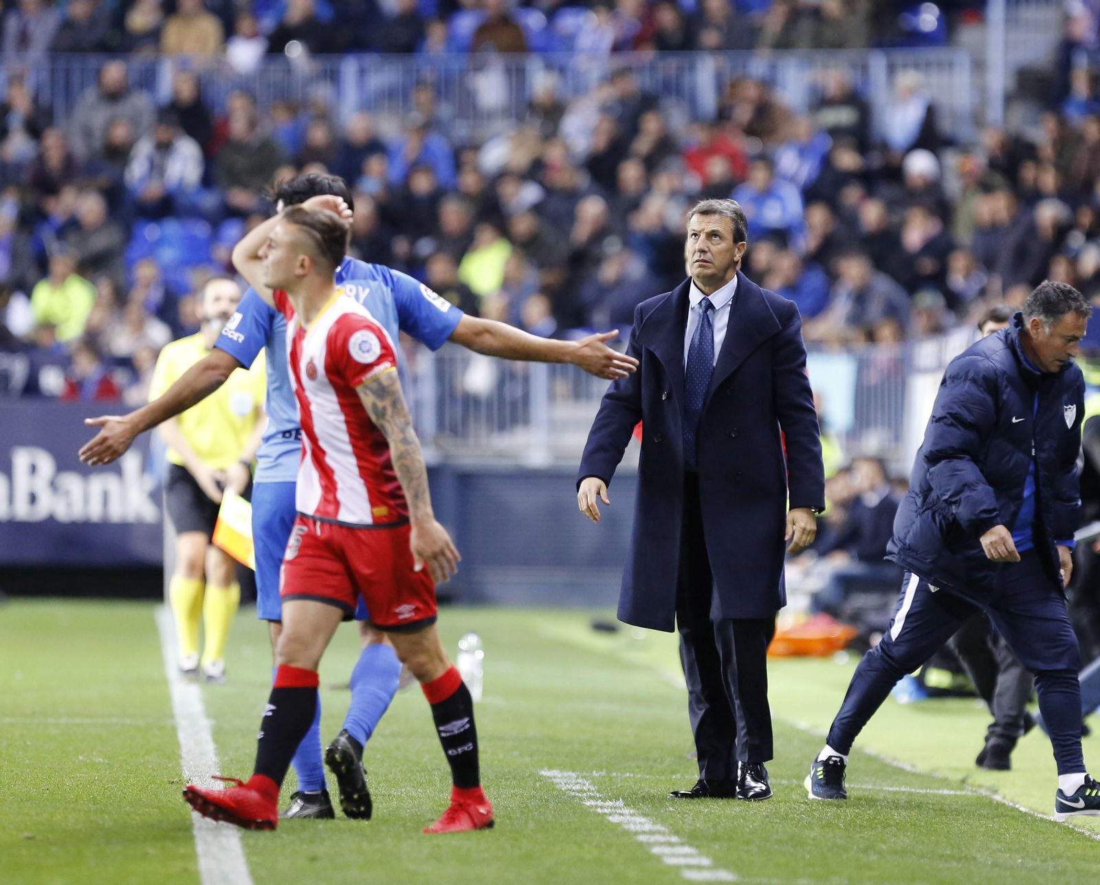 Las imágenes del Málaga-Girona