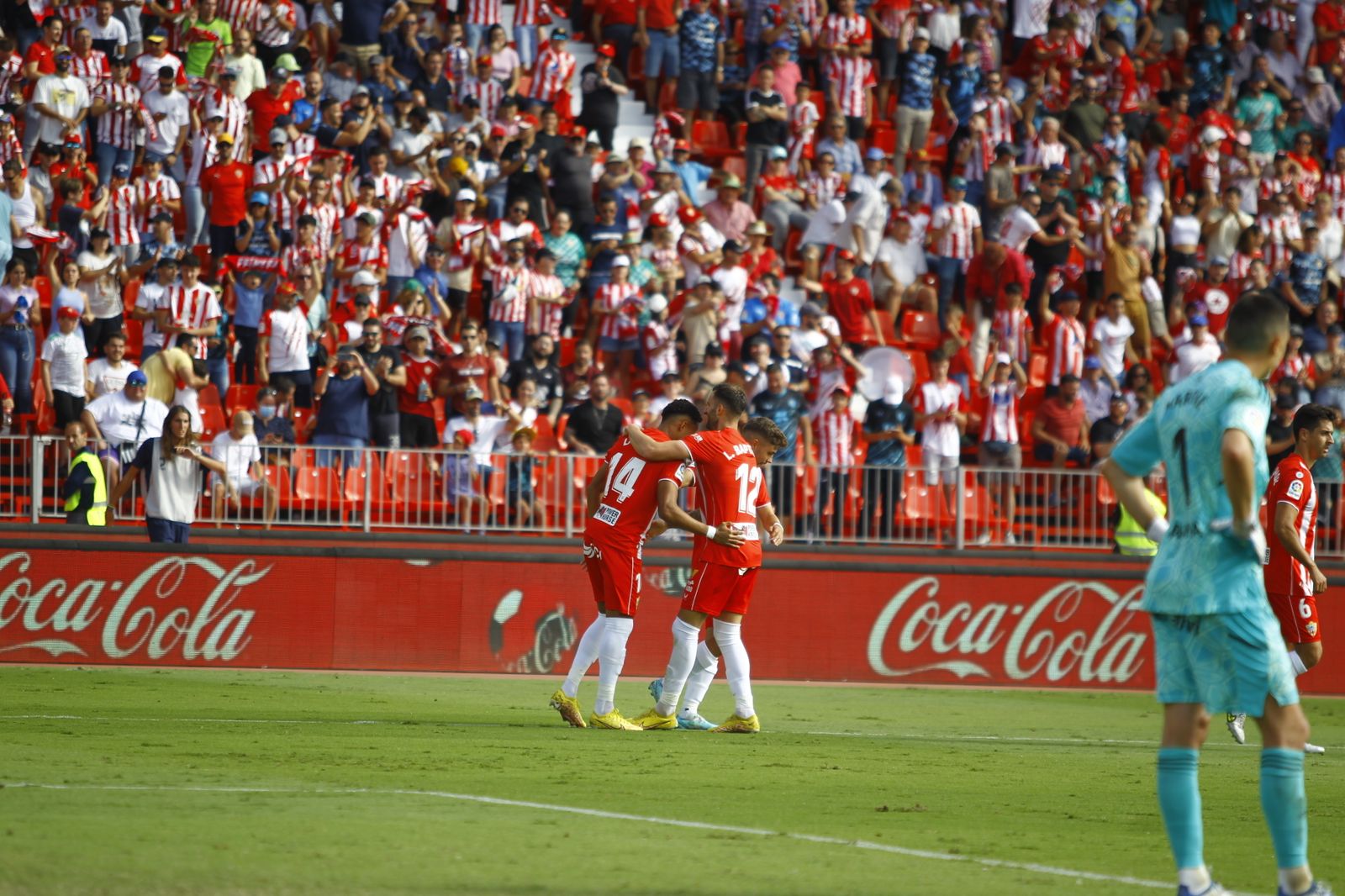 Fotogalería del partido U.D. Almería-R.C. Celta de Vigo