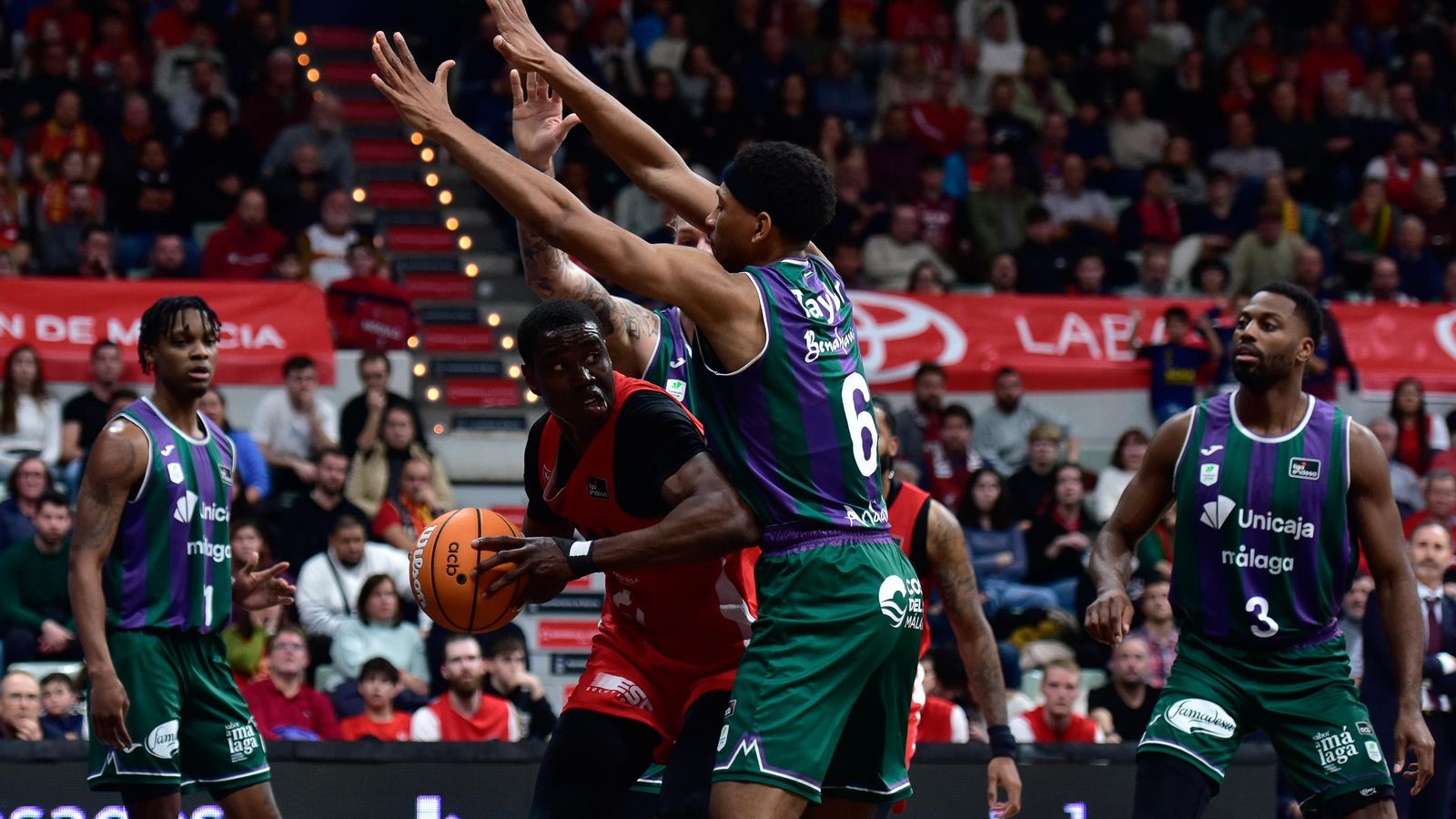 UCAM Murcia-Unicaja, en fotos