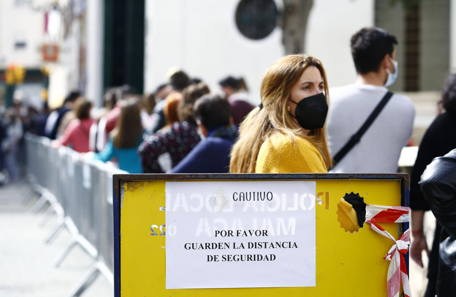 Las fotos del Lunes Santo en Málaga: la devoción en el barrio de La Trinidad
