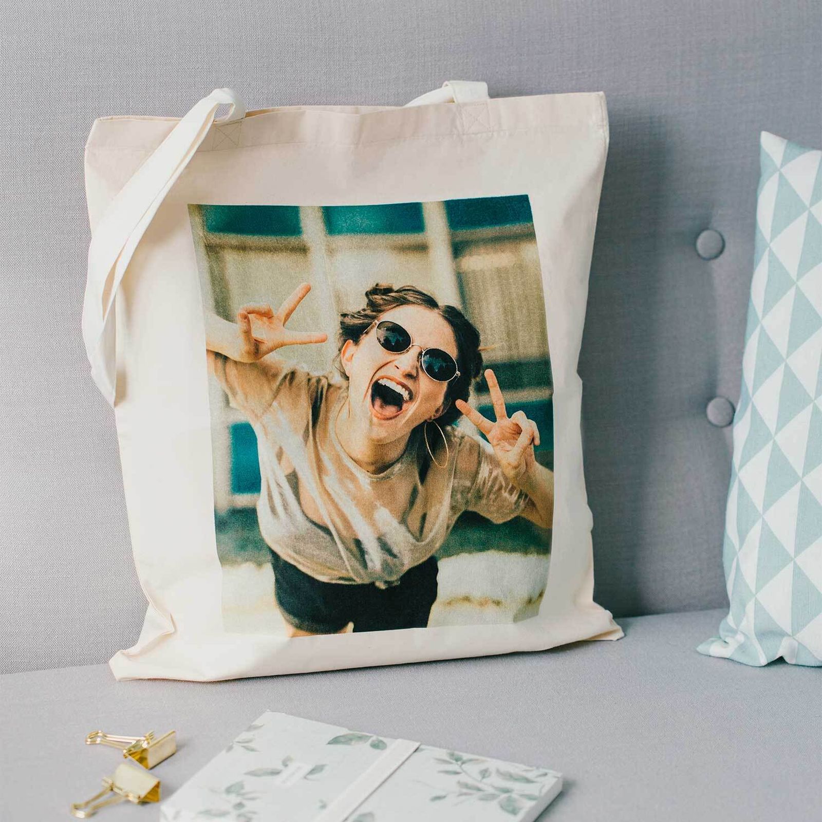 Una tote bags personalizada