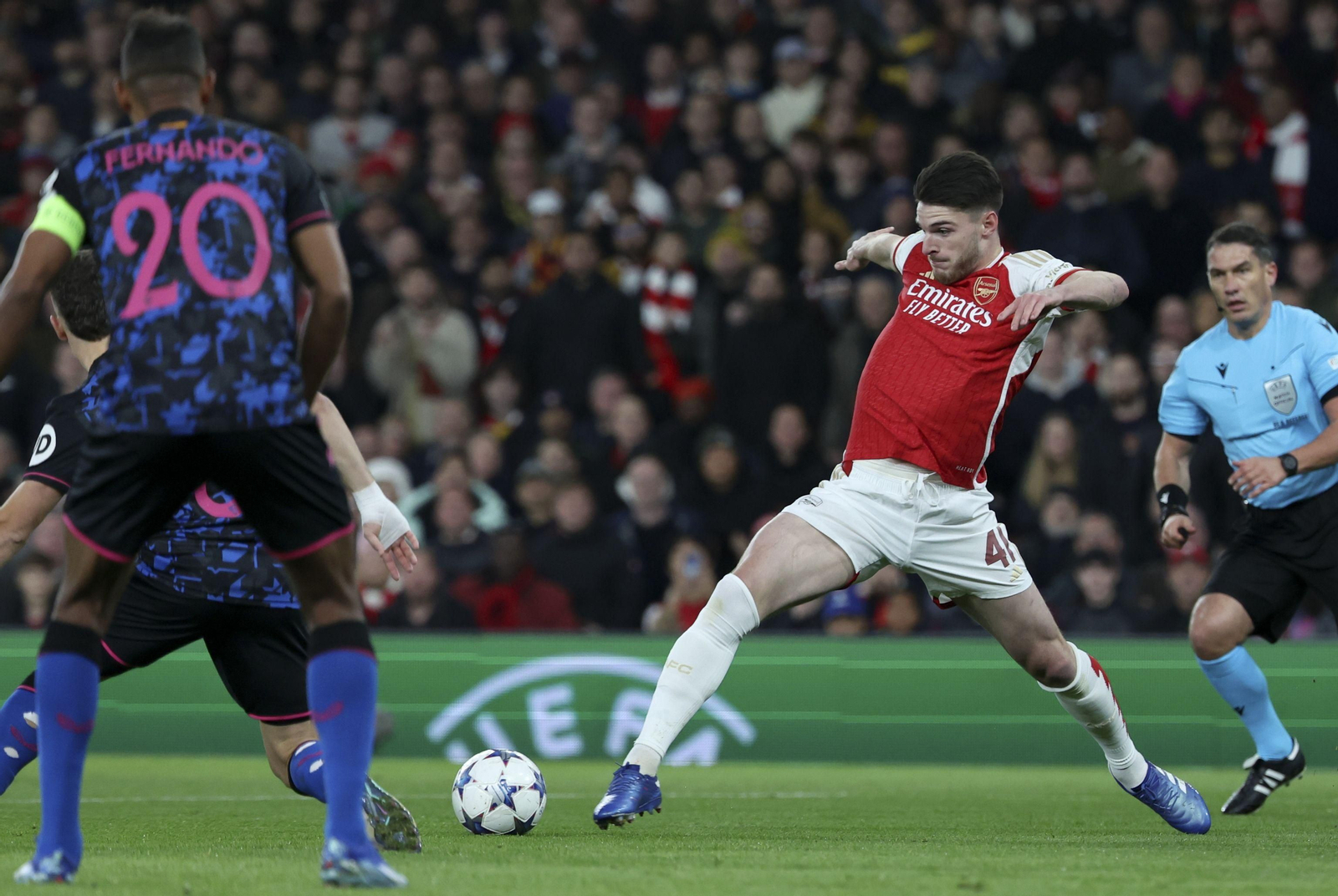 Las fotos del Arsenal-Sevilla de Champions