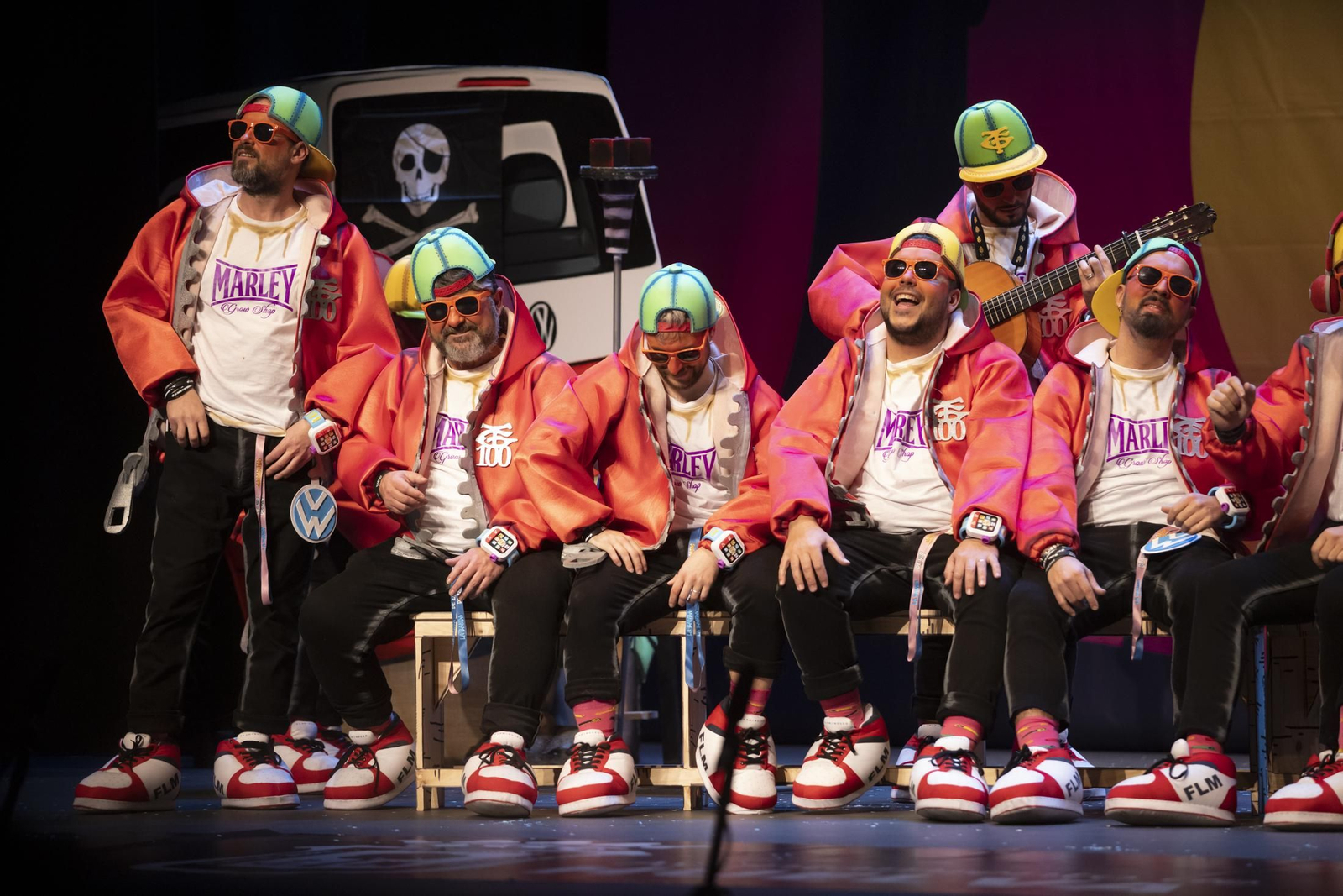 La última jornada de semifinales del Carnaval de Huelva, en imágenes