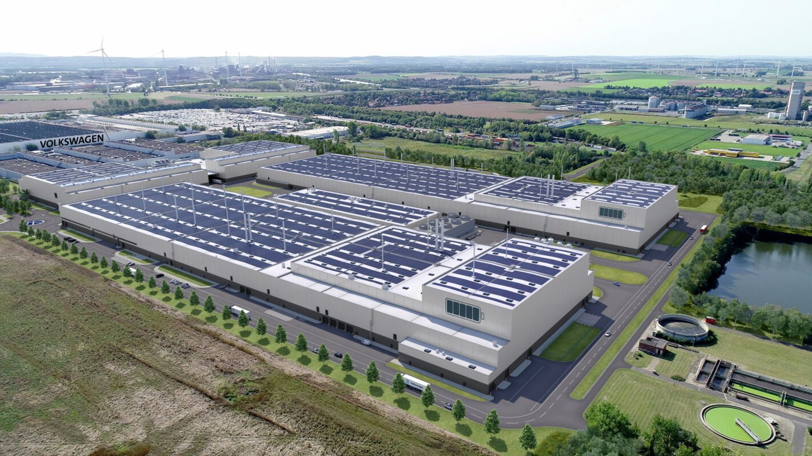 Volkswagen inicia la construcción de su gigafactoría en Salzgitter
