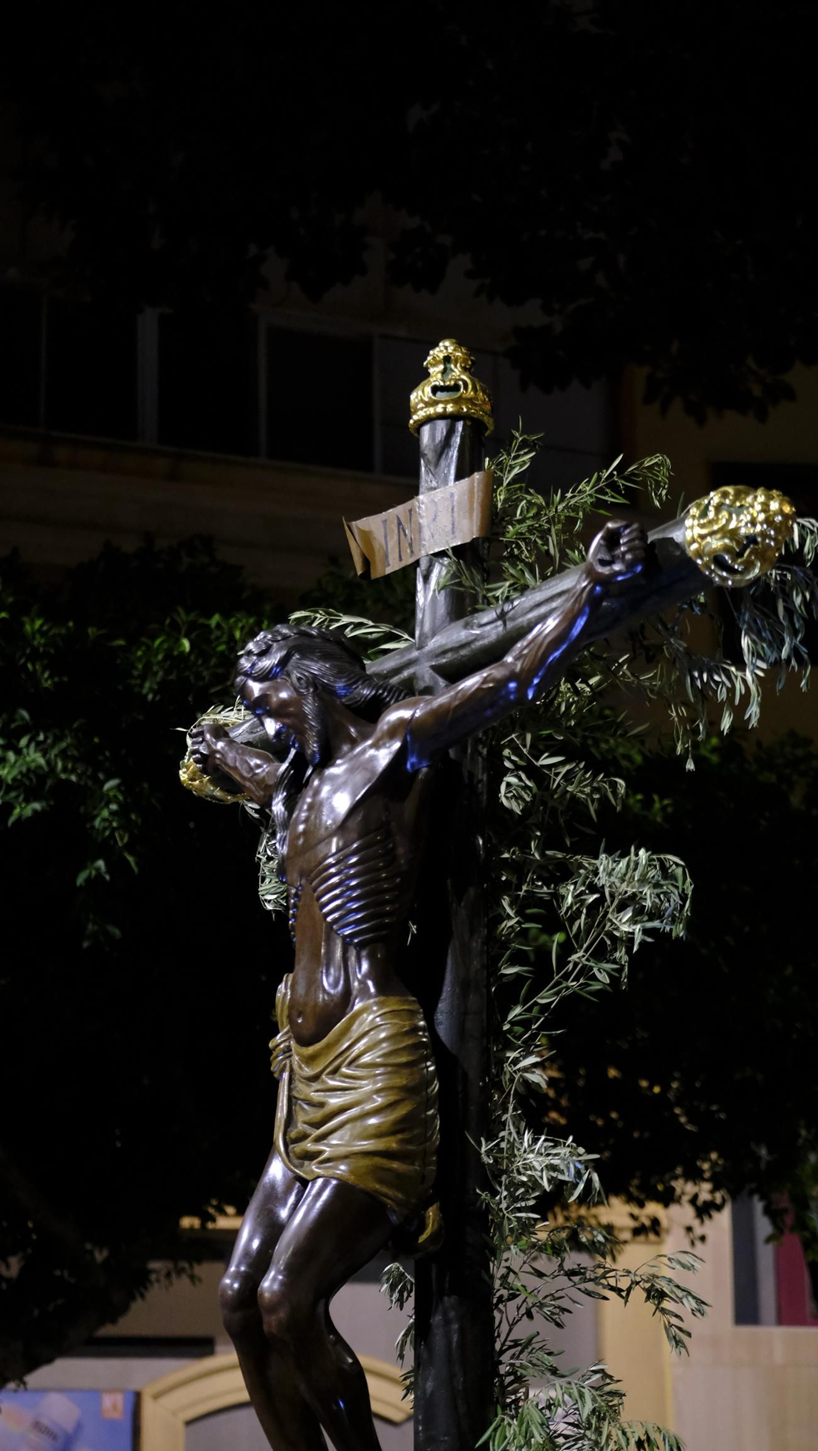 Vía Crucis del Cristo de la Escucha en la Semana Santa de Almería 2025