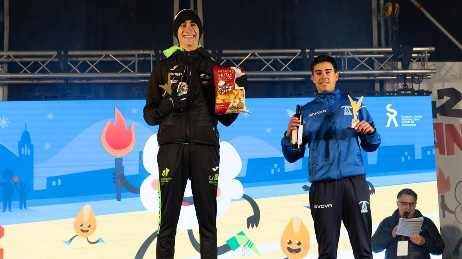 En imágenes: entrega de premios de la prueba popular de la Carrera de San Antón