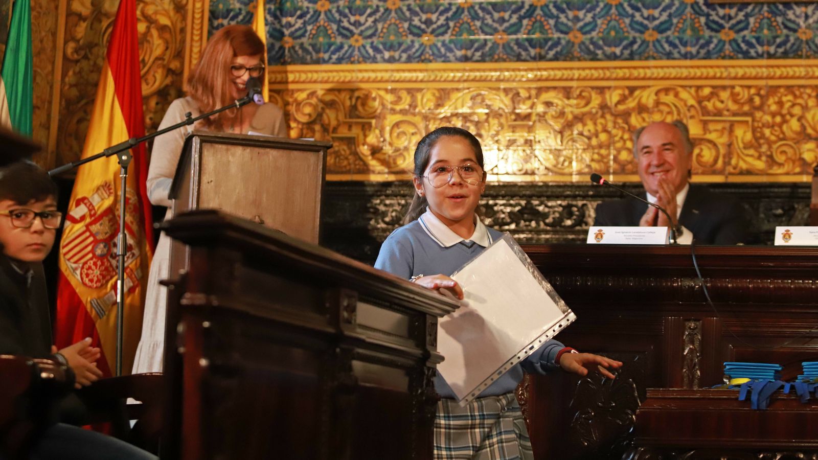 Pleno infantil en el Ayuntamiento de Algeciras