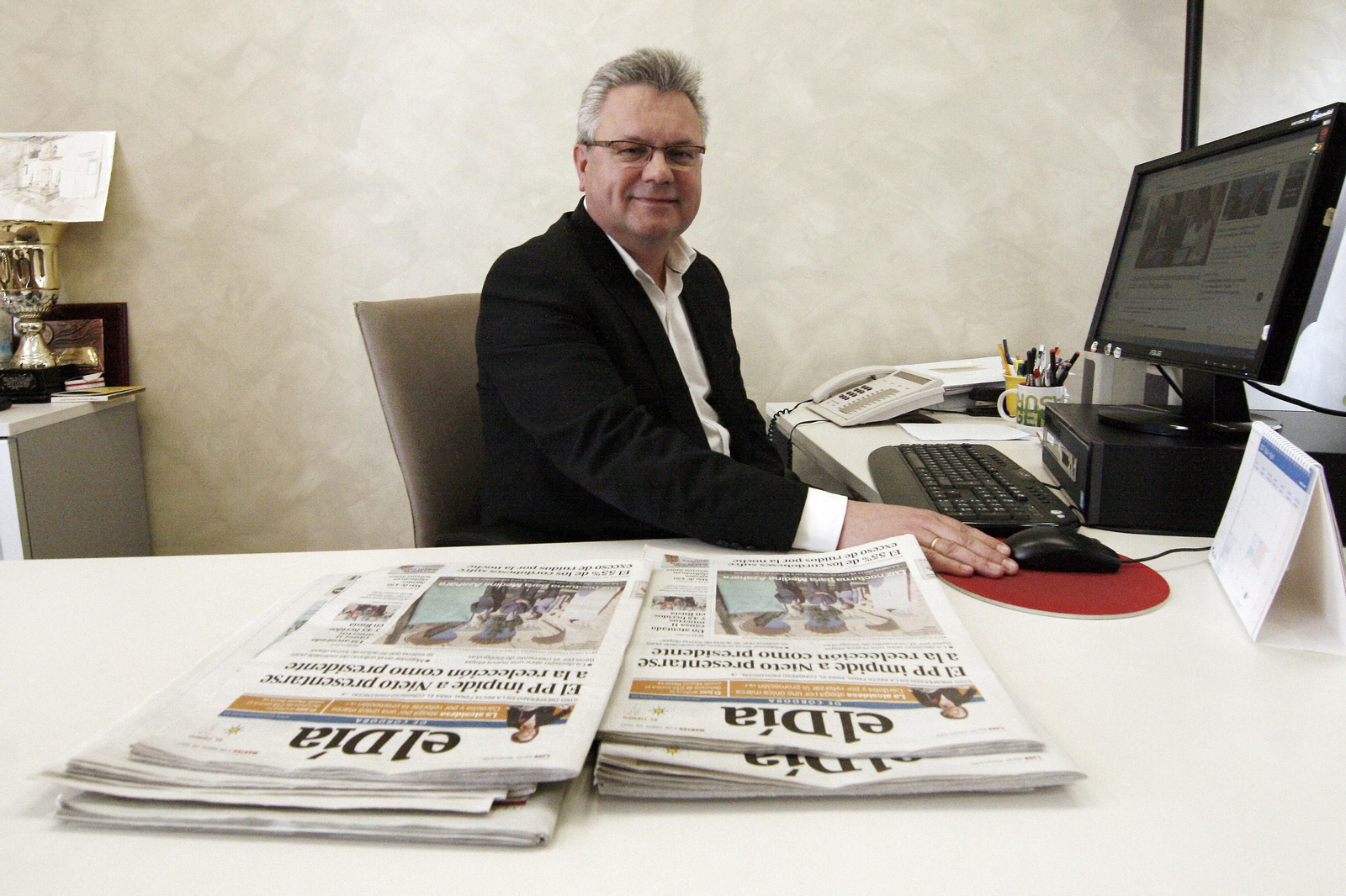 Esteban Morales, alcalde de Puente Genil.