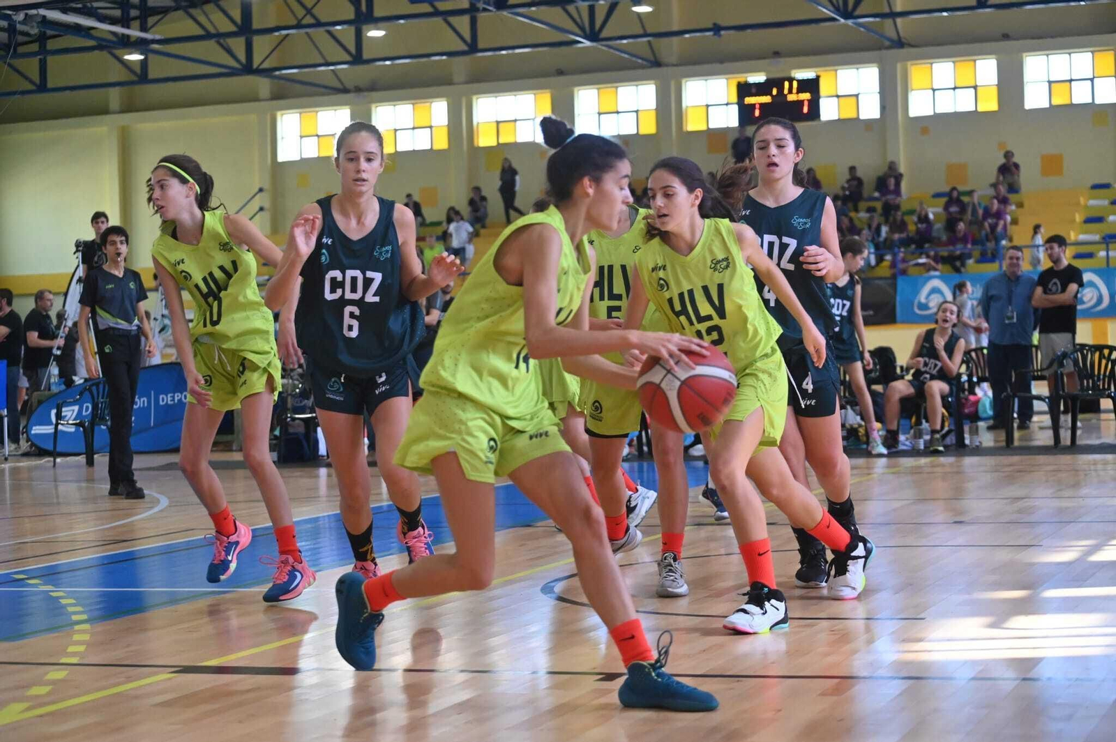 Las fotos de la última jornada del Andaluz infantil femenino de baloncesto de La Línea
