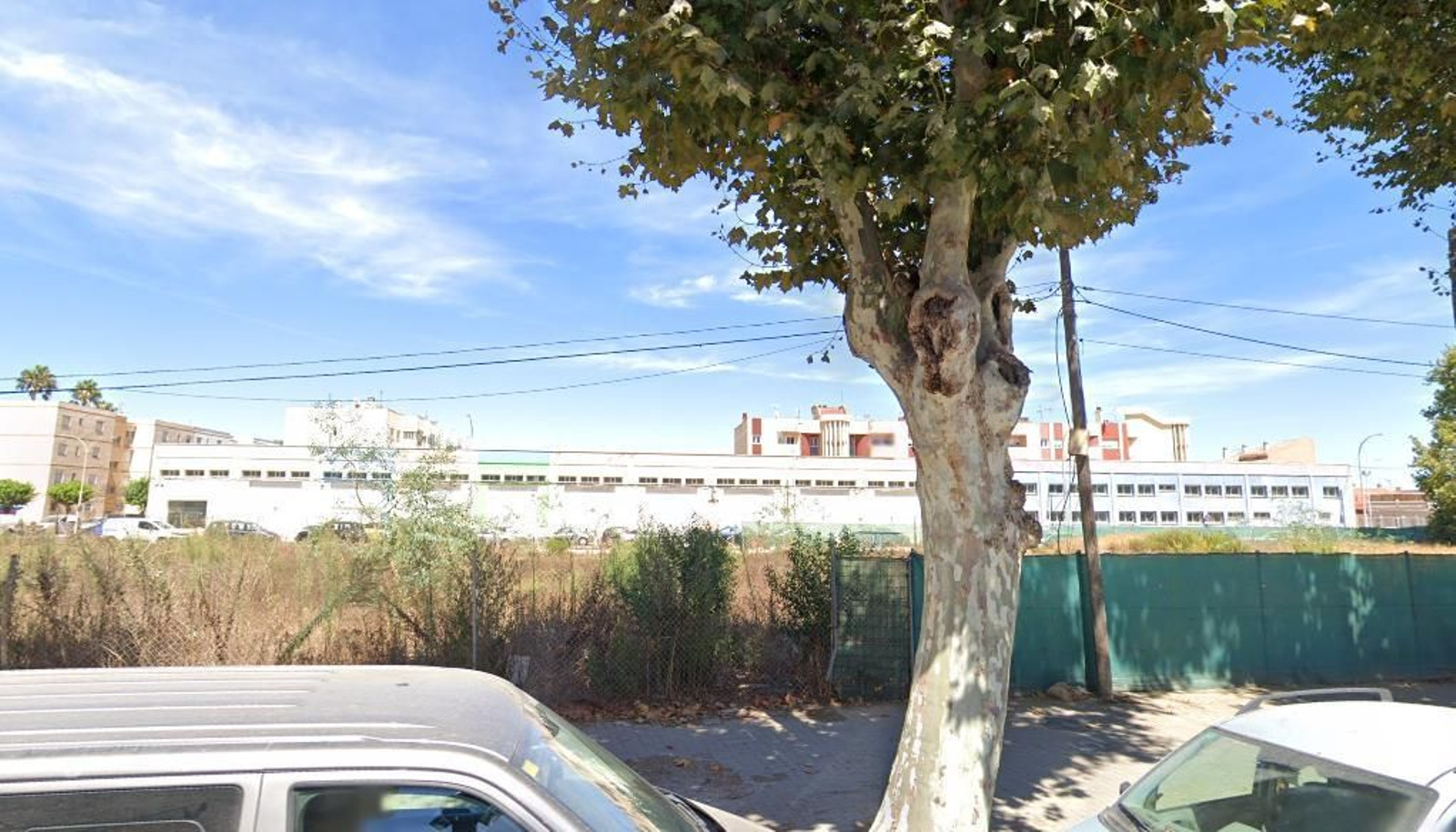 Solar donde se construirá el centro comercial