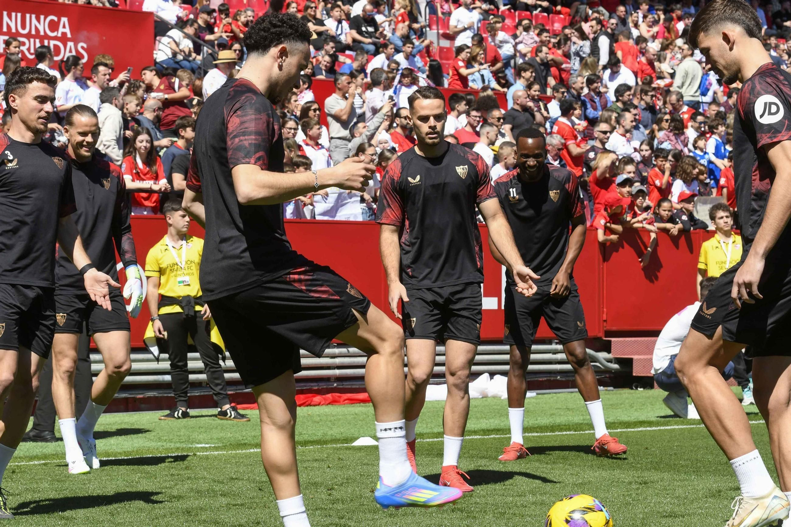 Entrenamiento del Sevilla