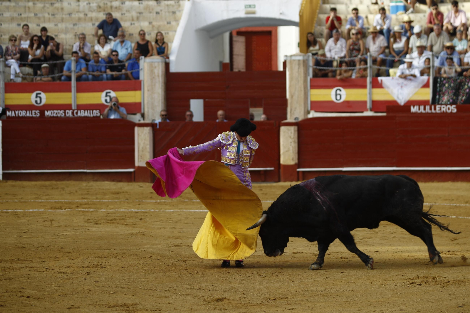 Imágenes de la novillada de la Feria de Almería 2025