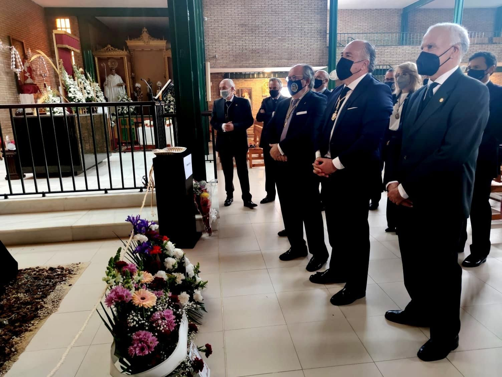 Antonio González junto a José Ignacio Landaluce