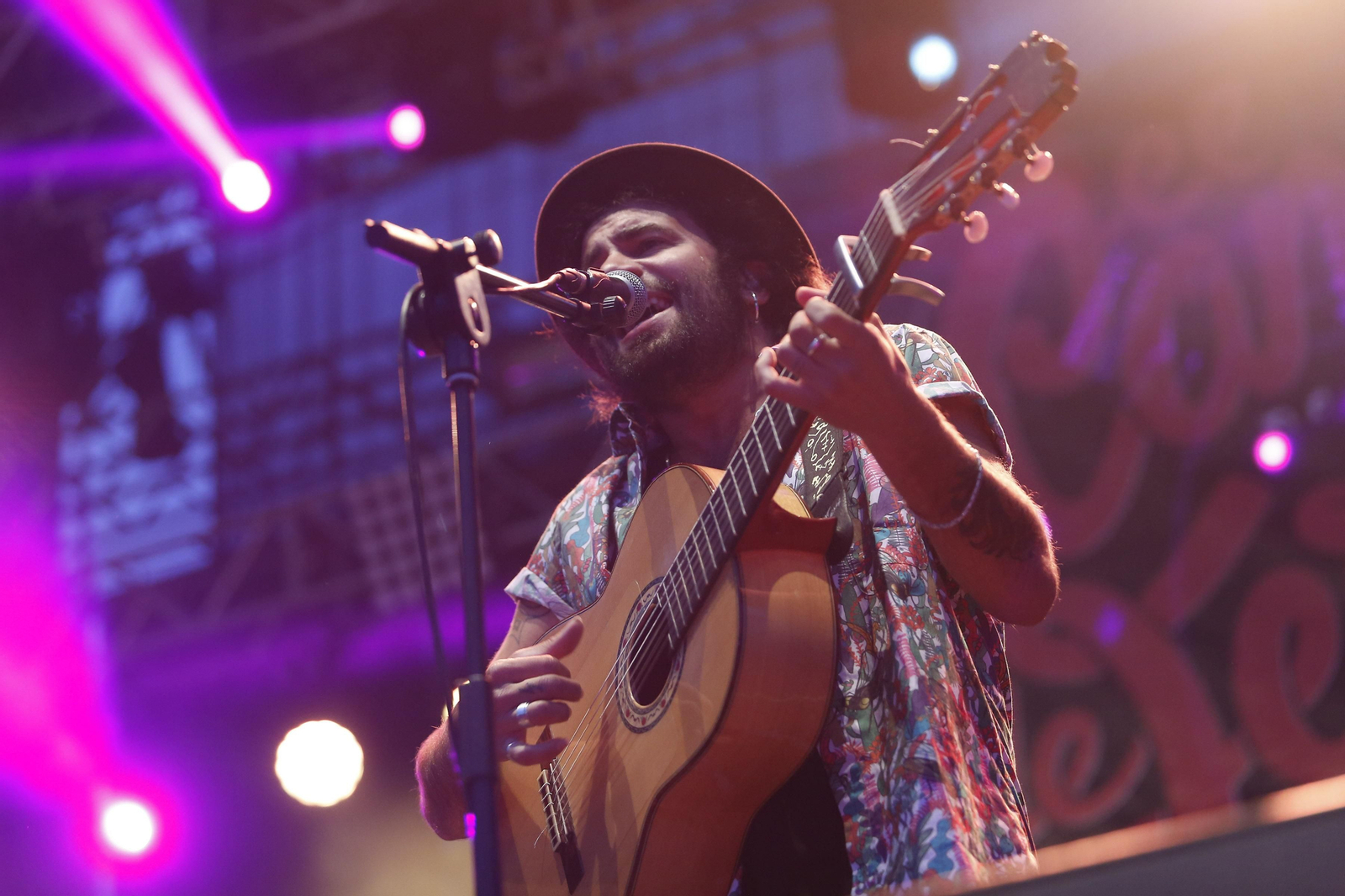El Canijo de Jerez, en un concierto.