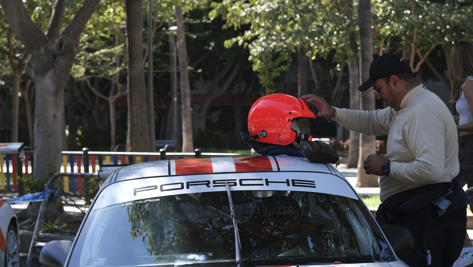 Imágenes de la salida del Rallye Costa de Almería