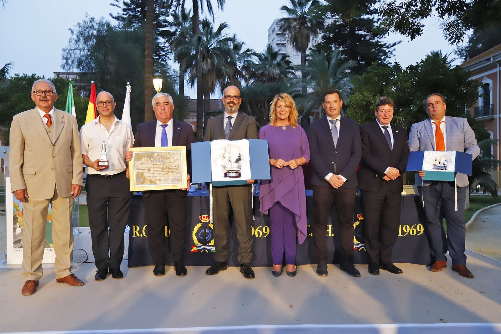 Imágenes del pregón de la XLIX edición de la Semana Náutica Internacional Colombina