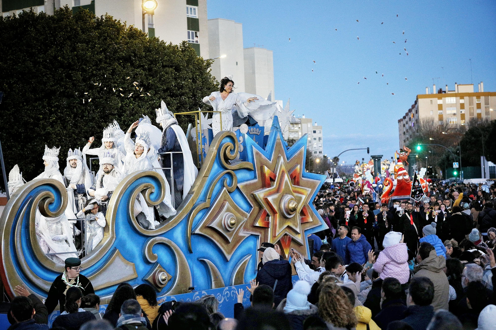 La Cabalgata de Reyes Magos de San Fernando, en imágenes