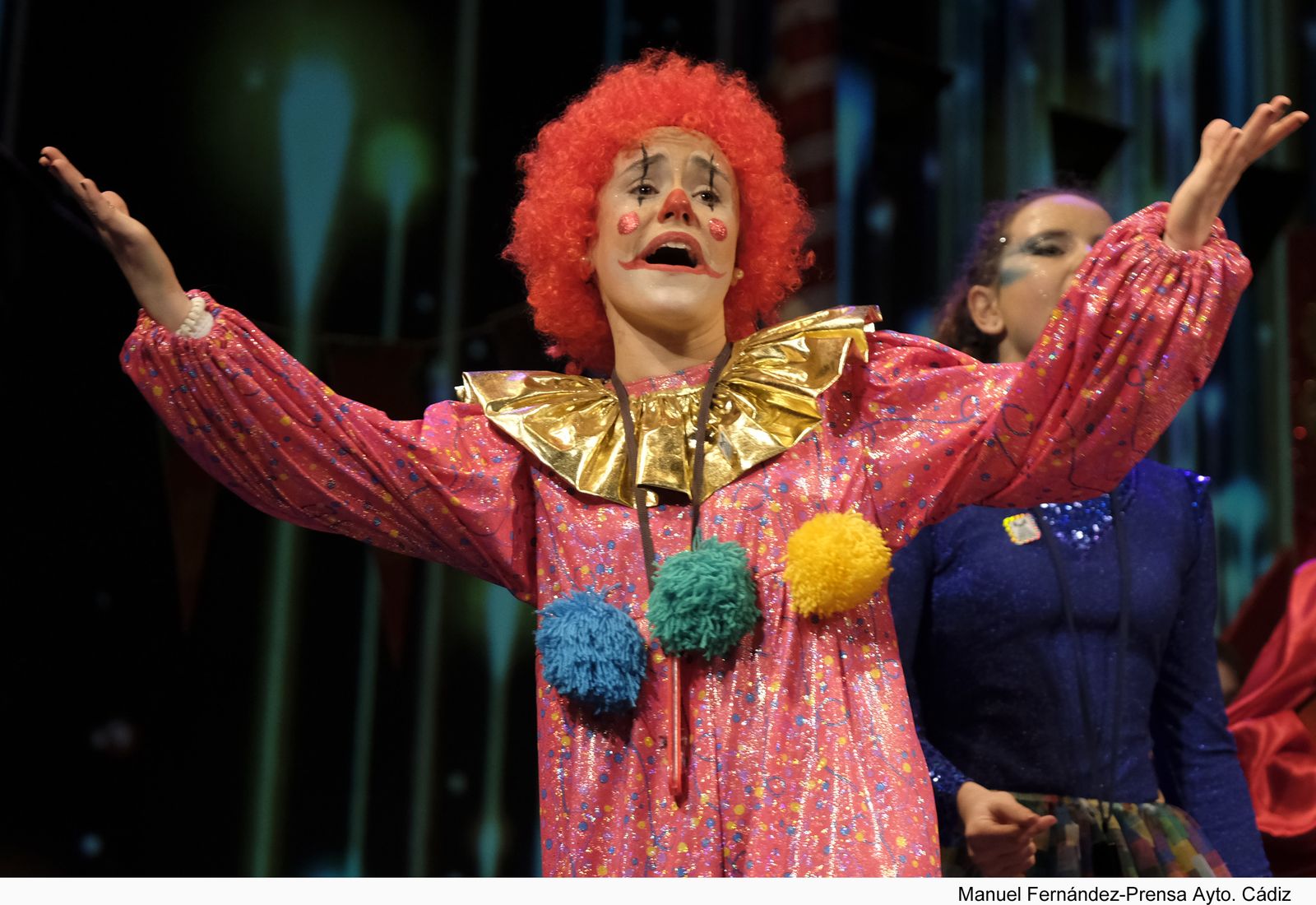 La comparsa 'El gran show'.