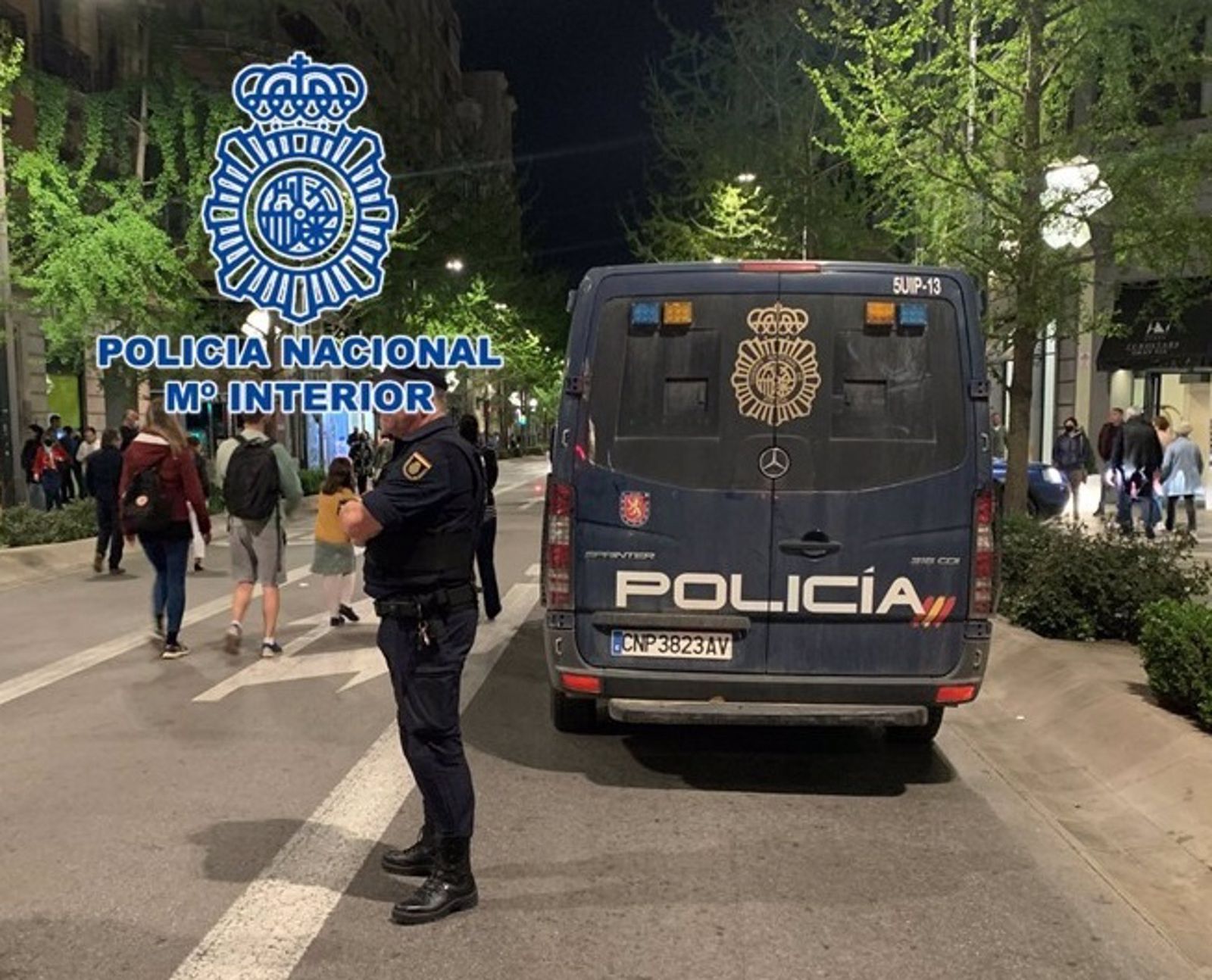 Detenido en Granada por hurtar varias entradas de un festival de música valoradas en más de 800 euros