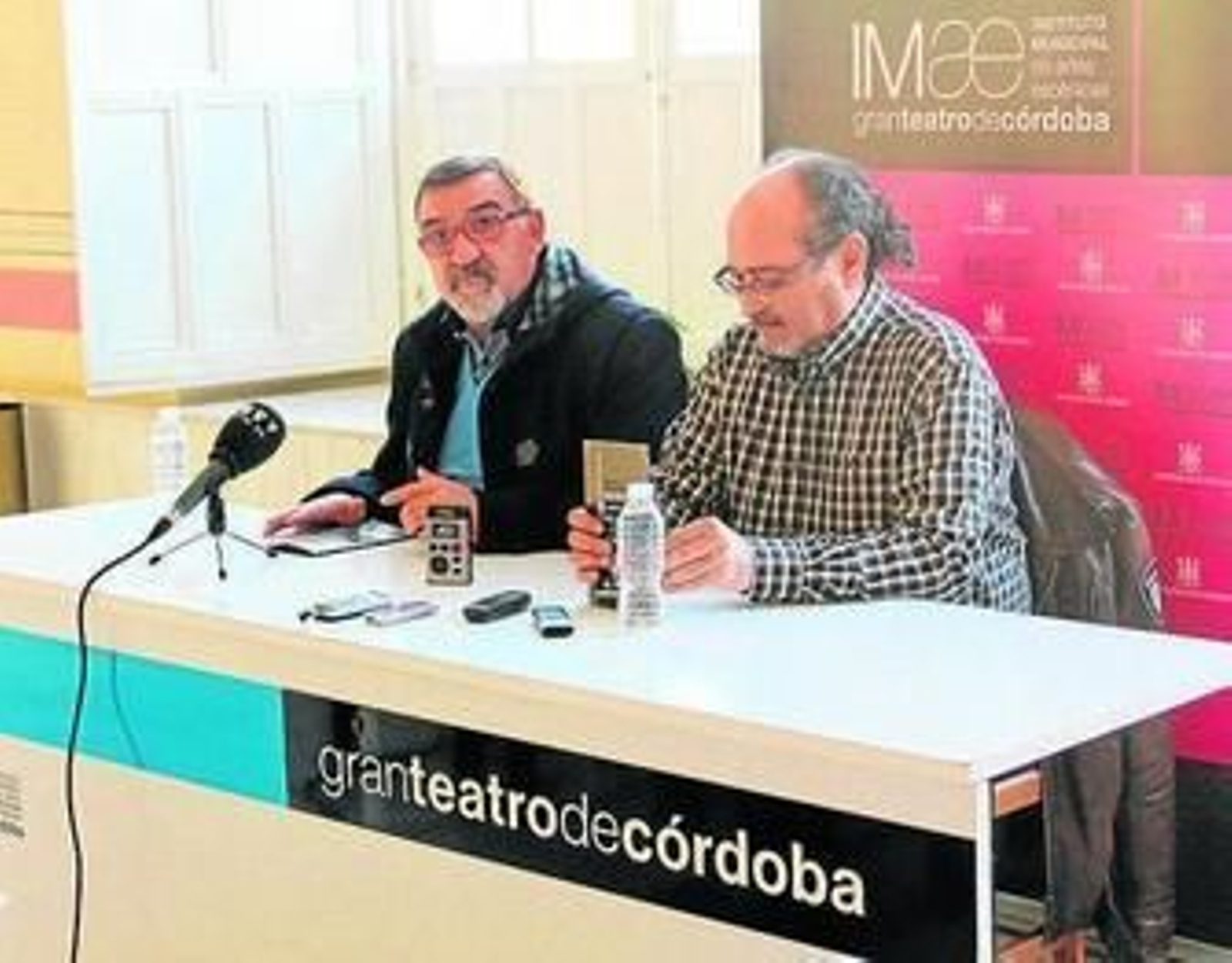 Juan Carlos Limia y Ciro Perelló, en la presentación.
