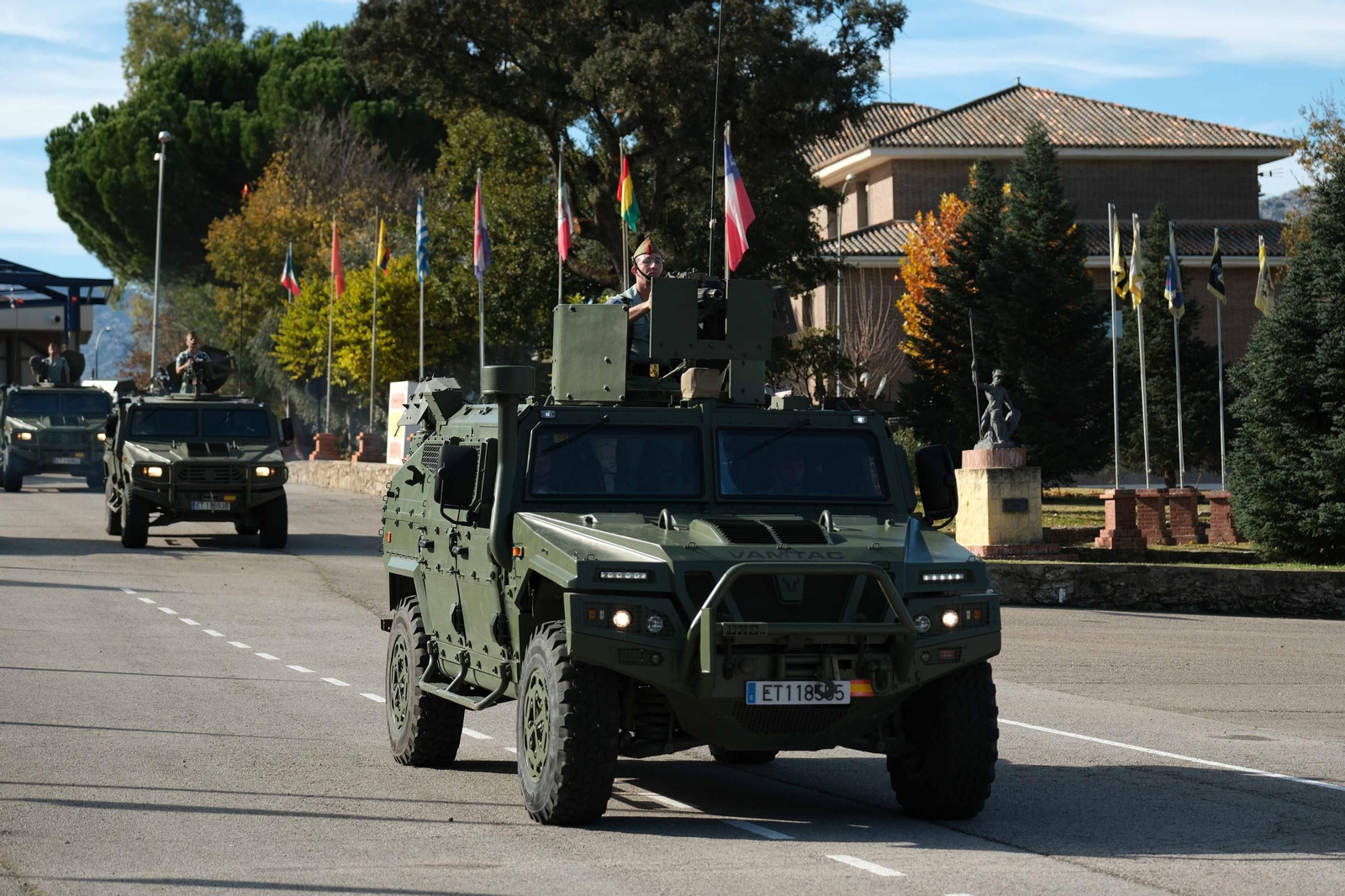 Celebración de la patrono de la Legión, en imágenes