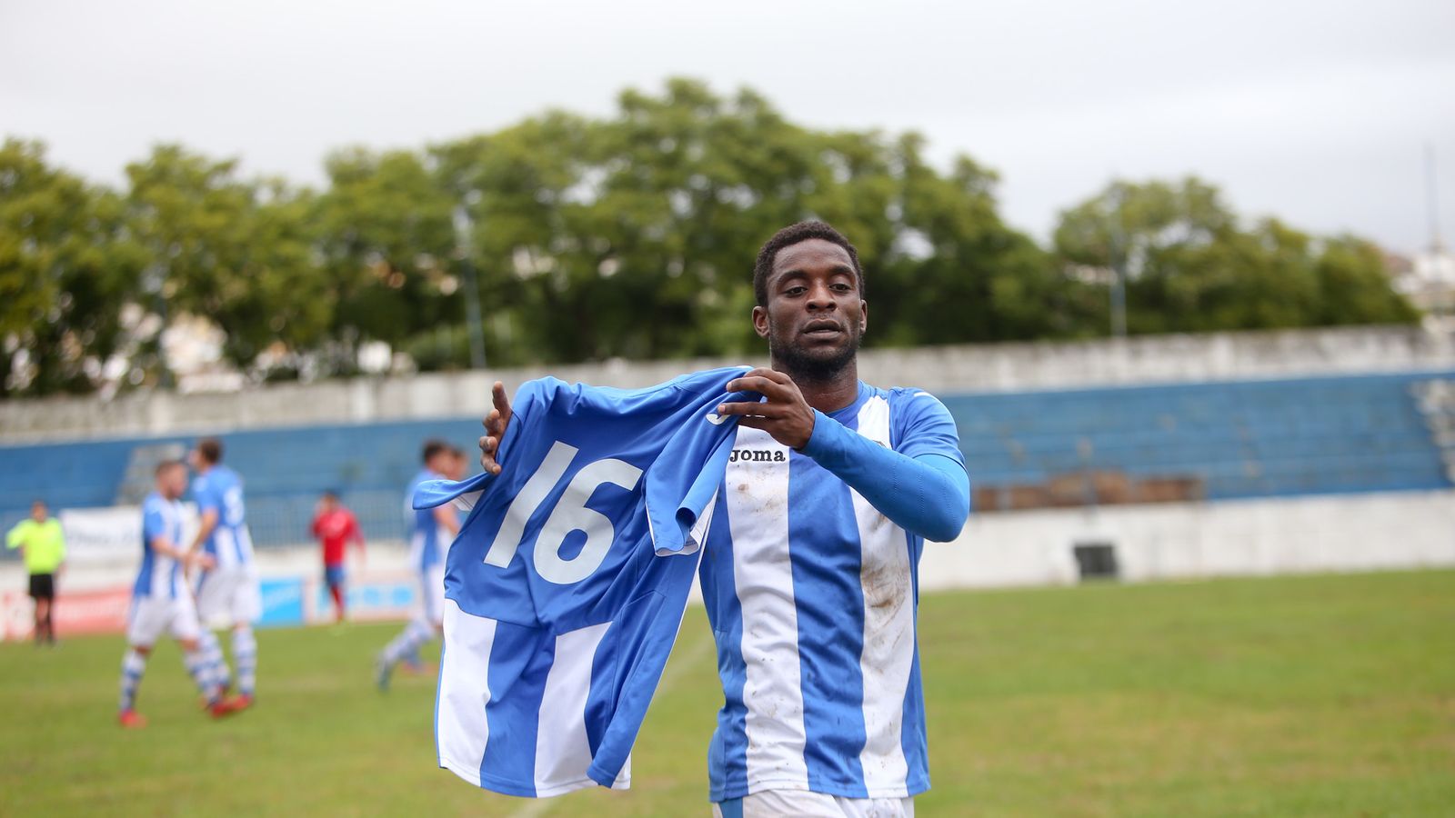 Pascu dedicó el 1-0 al socio industrialista Lucas Fernández, fallecido hace unos días con apenas 16 años víctima de la enfermedad de Pompe.
