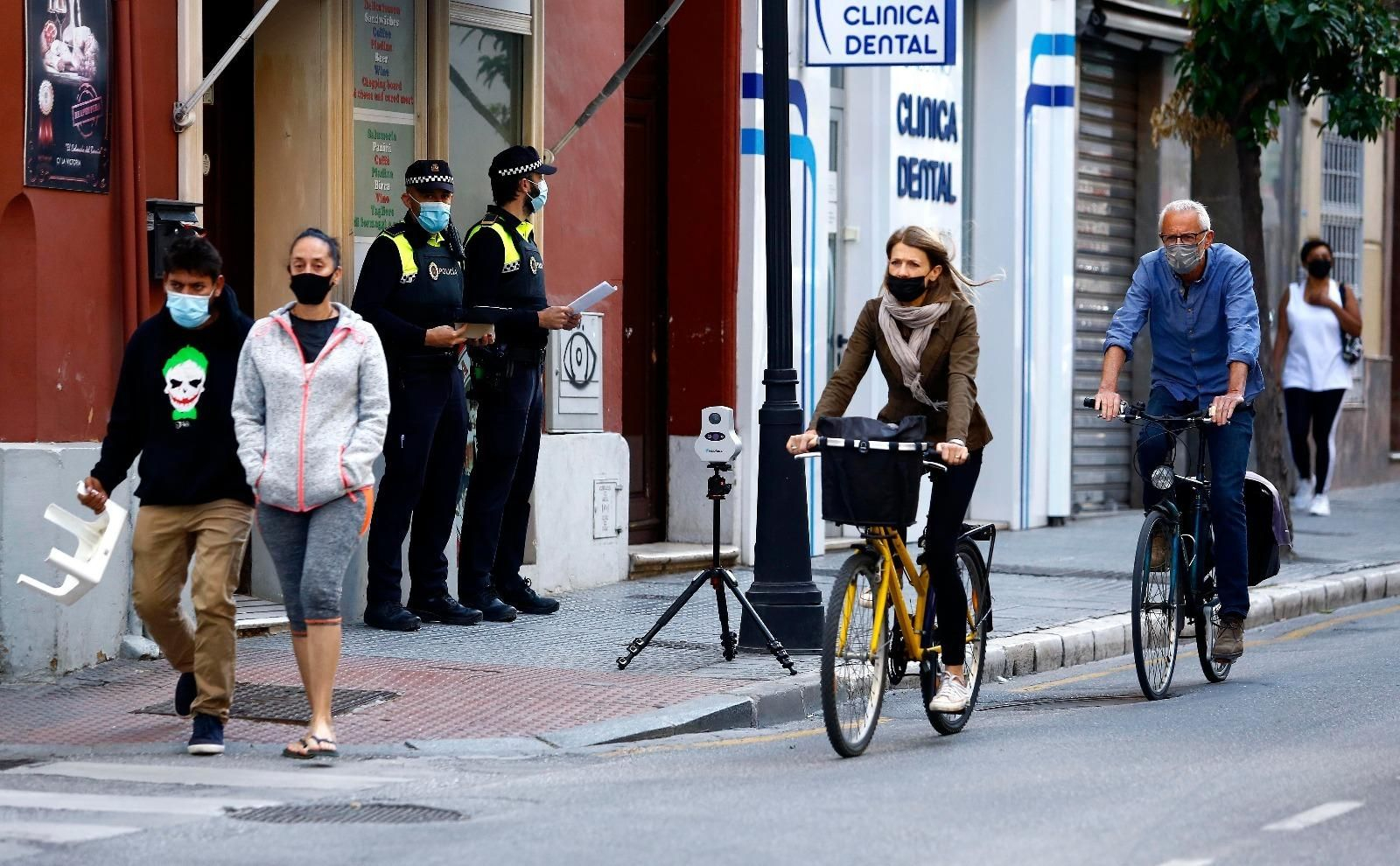 Fotos: Málaga estrena el límite de velocidad a 30 kilómetros