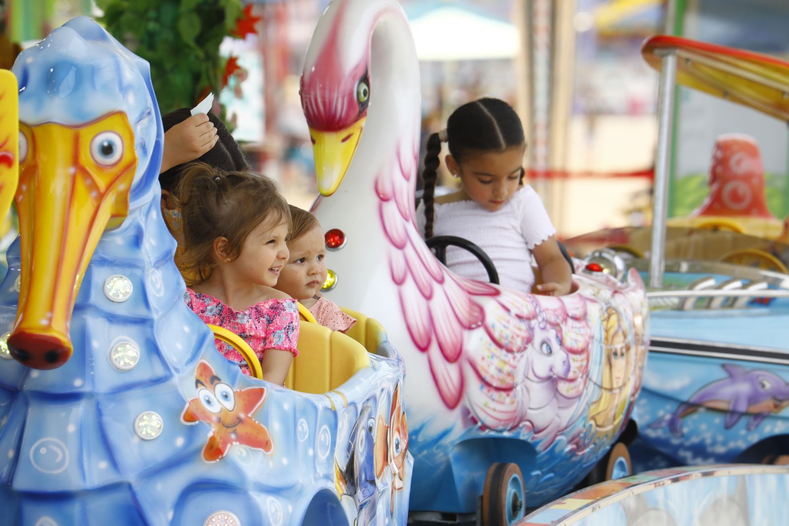 Las imágenes del segundo fin de semana de atracciones en El Arenal