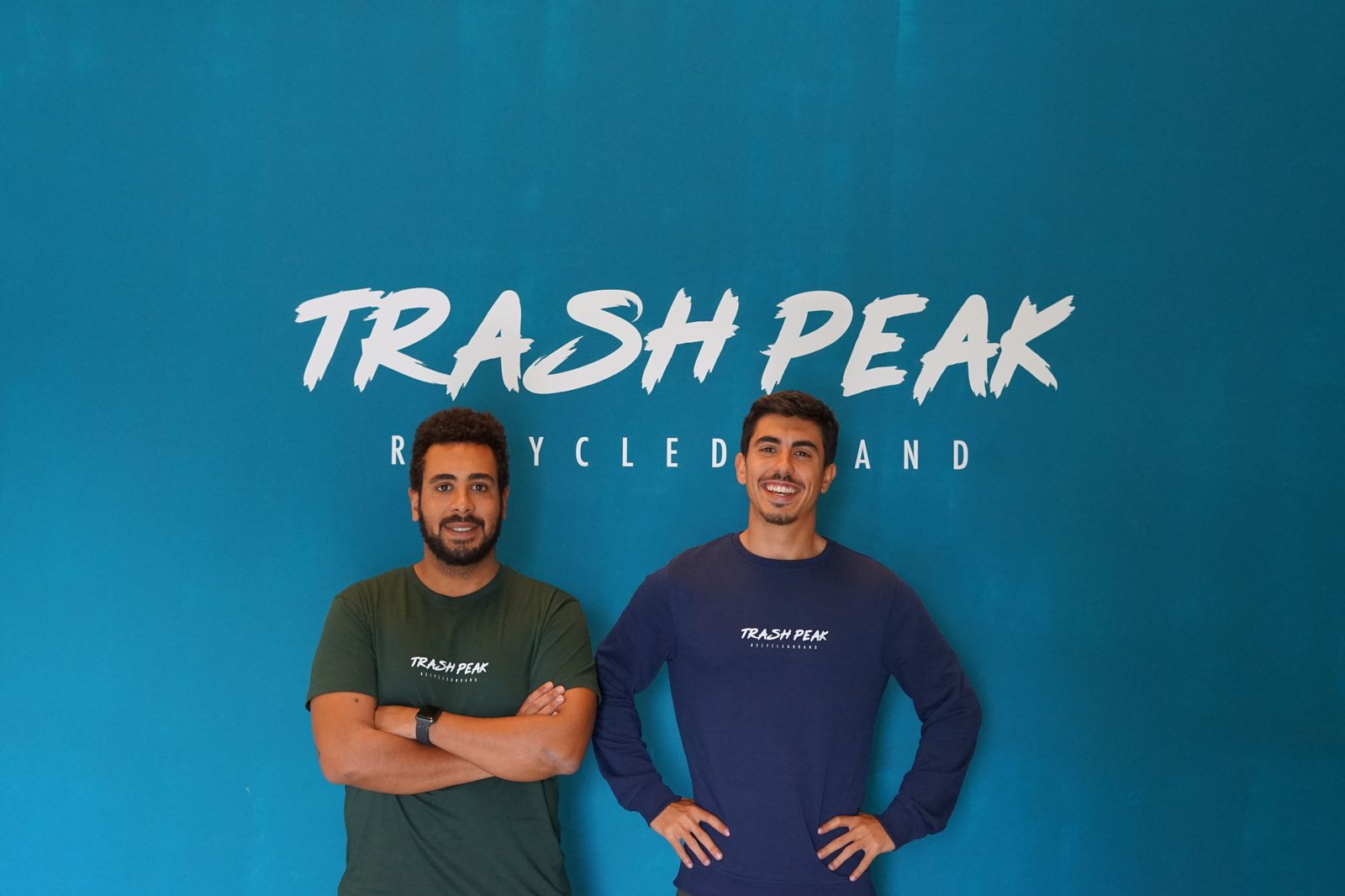 Javier Villanueva y Pablo Osuna, fundadores de Trash Peak.