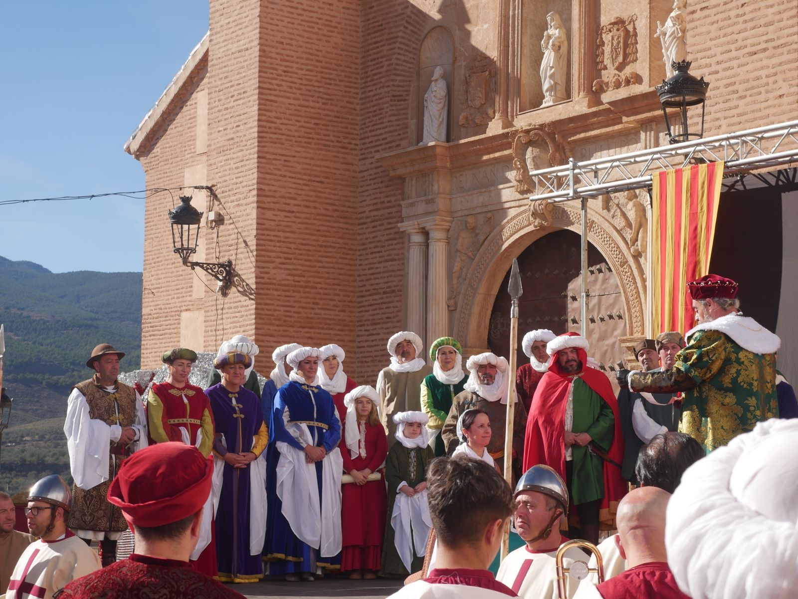 Imágenes de la "visita de los Reyes Católicos" a Fiñana