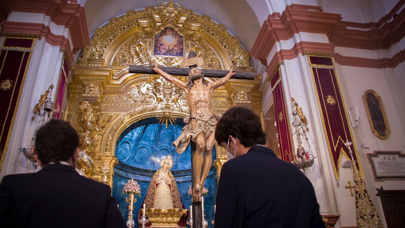 Viernes Santo en pandemia: El Cachorro, en imágenes