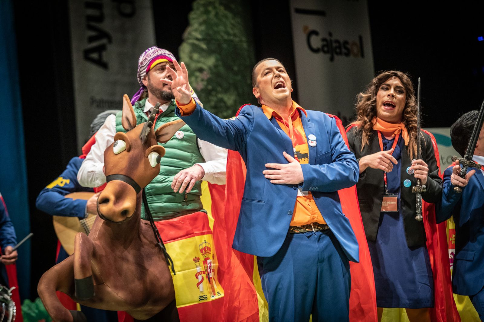 Chirigota 'Un pasito a la izquierda y un pasito a la derecha'