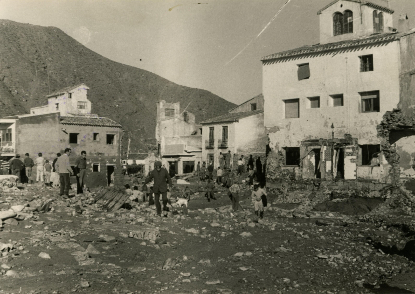 Ve las imágenes más espectaculares de la riada del Almanzora de 1973
