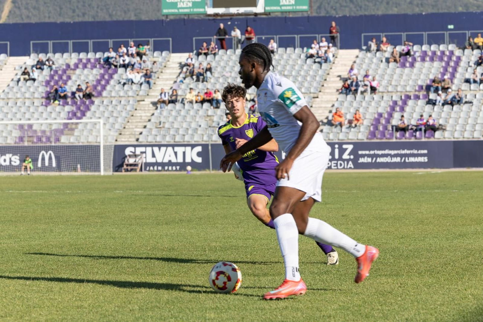 Las mejores imágenes de la derrota del Real Jaén ante el Atlético Malagueño