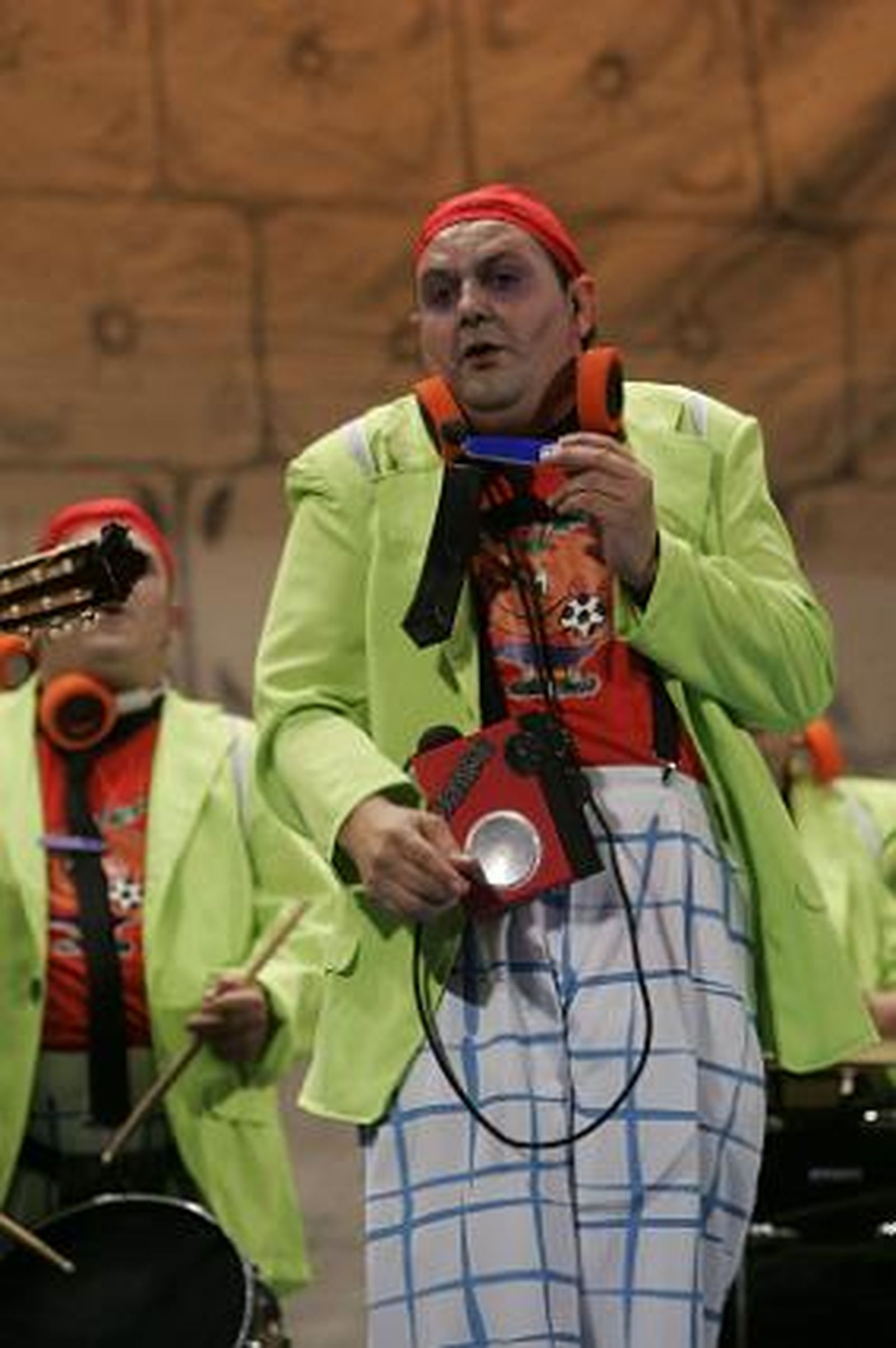 Así somos yo (los esquisofrénicos), chirigota de Huelva. 

Foto: Lourdes de Vicente