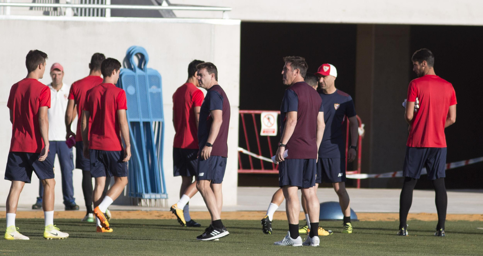 Ernesto Marcucci, Eduardo Berizzo y Crlos Kisluk, en una sesión.