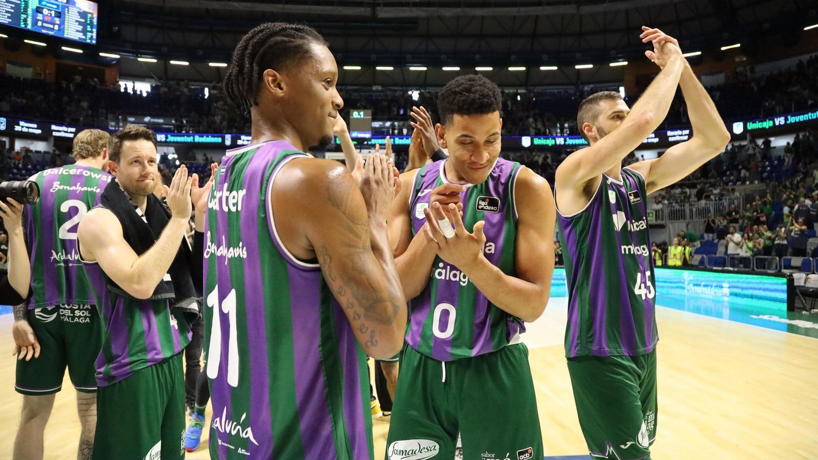 Las fotos del Unicaja-UCAM Murcia