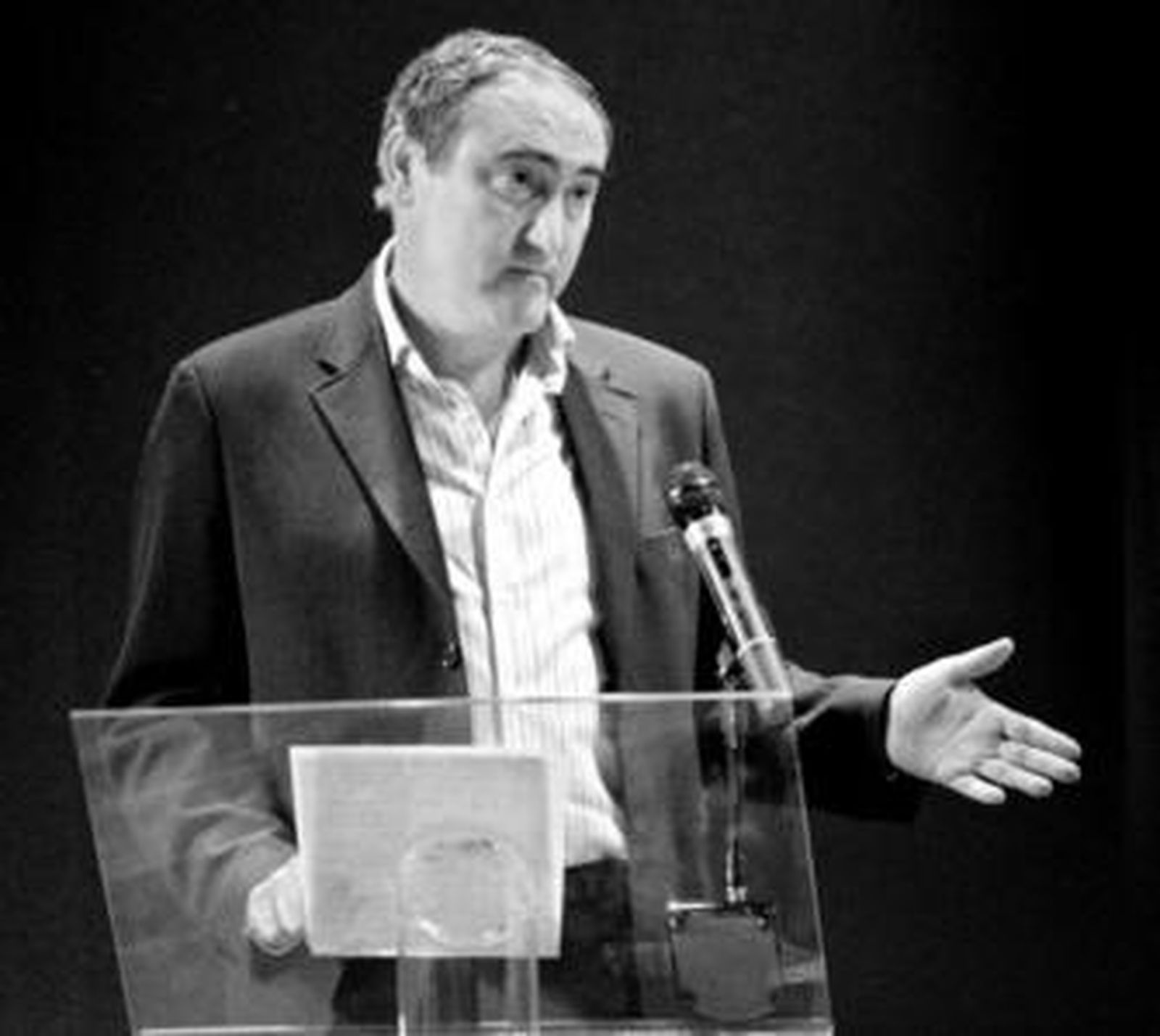 José Antonio Ruiz Almenara se despide del comité provincial del PSOE.