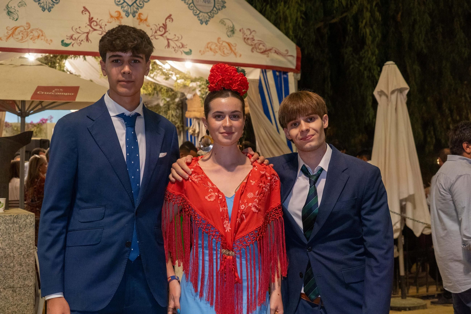 Imágenes del ambiente del ambiente de la noche del domingo en la Feria de Otoño y del Caballo 2025 de Huelva