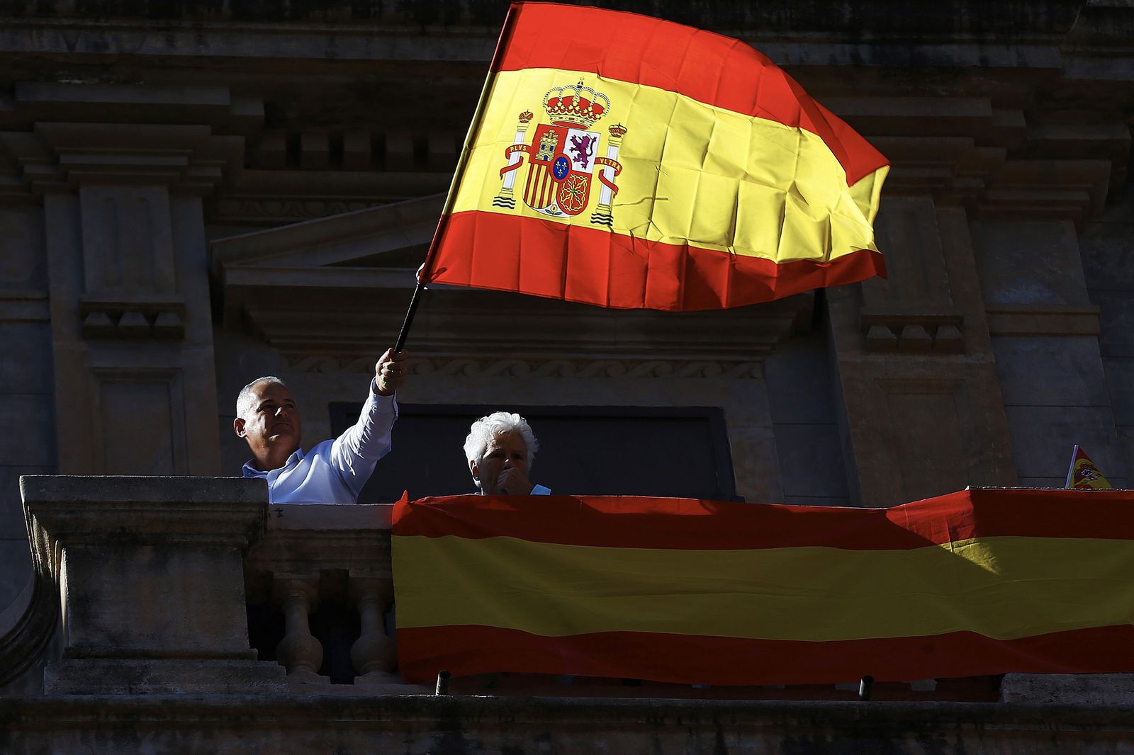 Manifestación por la unidad de España en Barcelona
