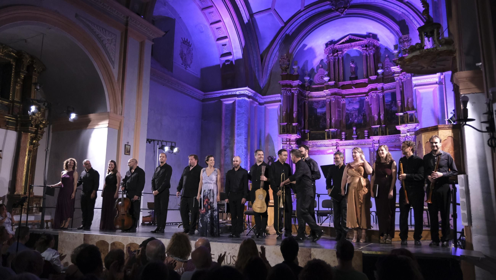 Concierto de Opera Omnia en el Festival de Vélez Blanco, en imágenes