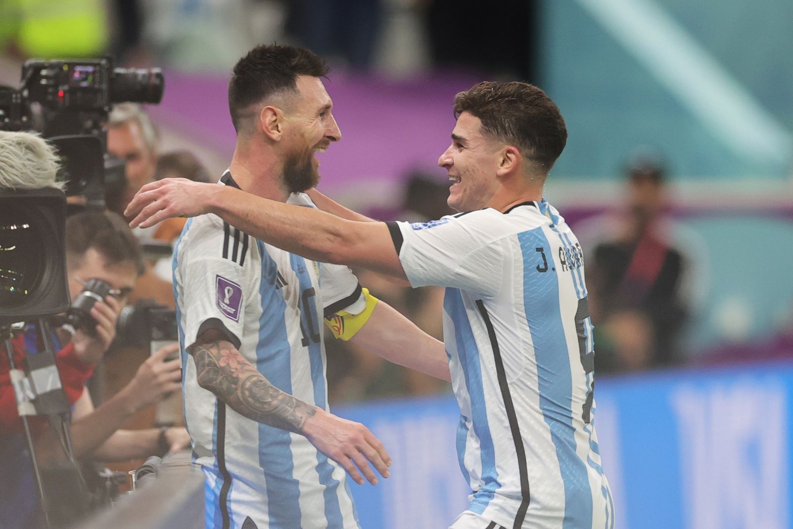 Las fotos de Messi contra Croacia