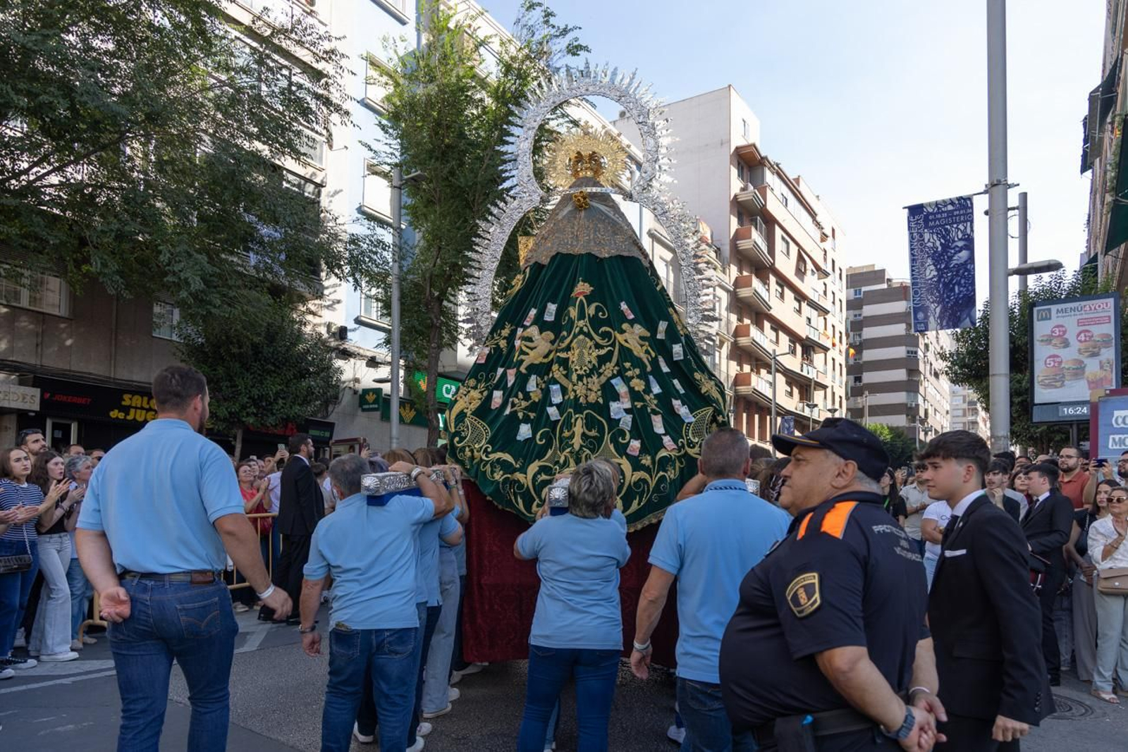La ciudad de Jaén es testigo del Rosario Magno de la Esperanza