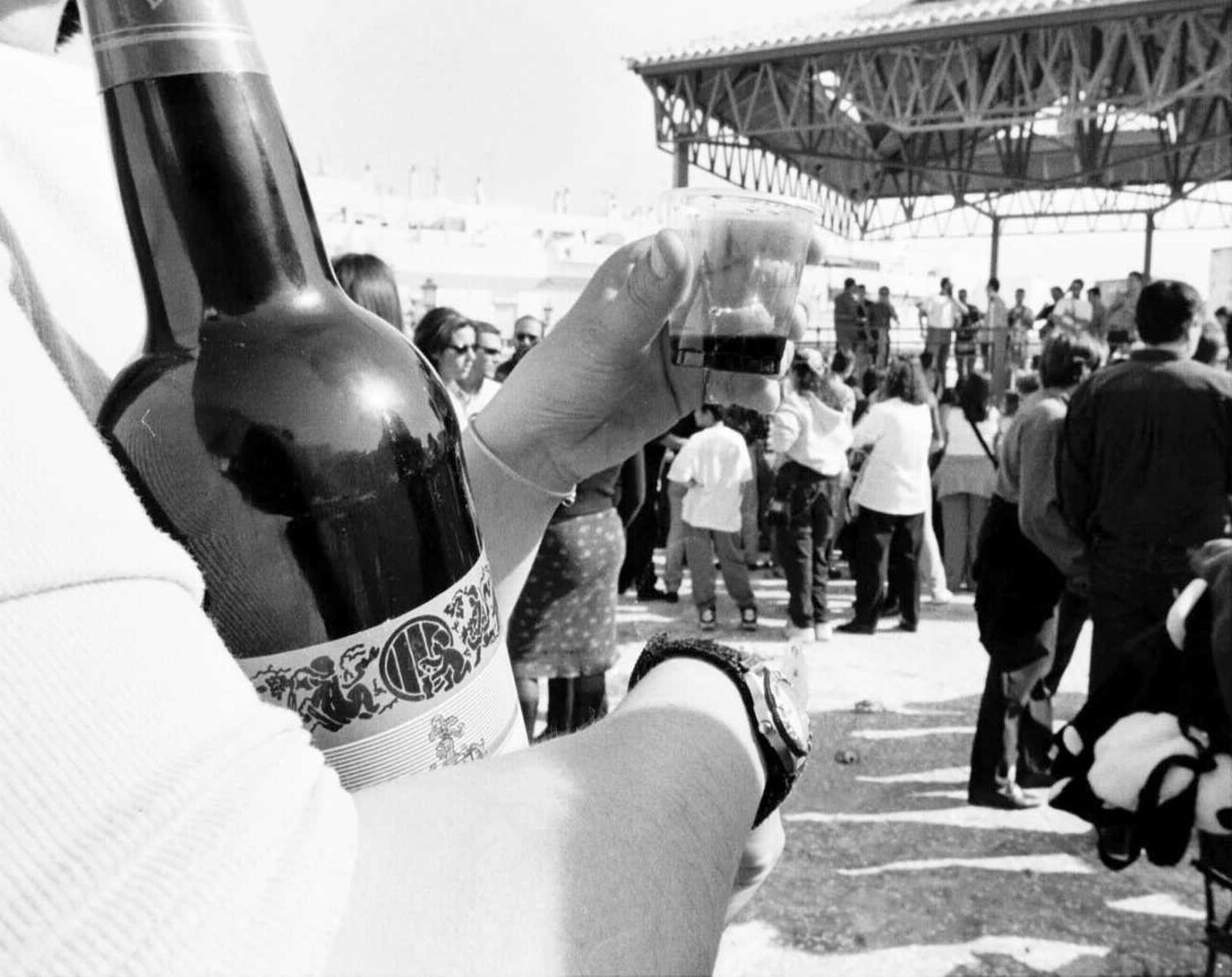 Posiblemente, la imagen que mejor describe el Carnaval de entonces. La imagen es de las fiestas del año 2000.